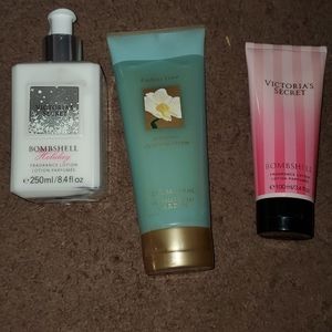 Victoria Secret lotions lot of 3